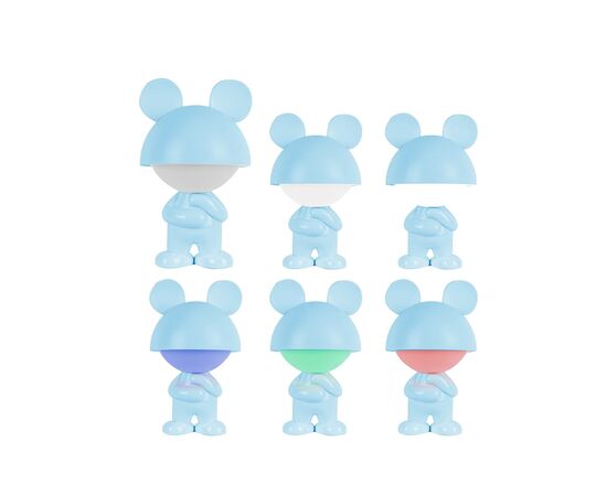 Ночник Kite Светильник LED с аккумулятором Dreamy Mouse, голубой (K25-315-2-3), изображение 4 Ночник Kite Светильник LED с аккумулятором Dreamy Mouse, голубой (K25-315-2-3), изображение 4