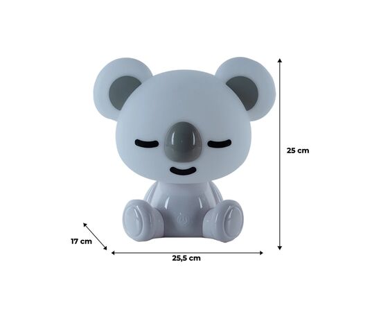 Ночник Kite Светильник LED с аккумулятором Koala, белый (K24-491-2-1), изображение 6 Ночник Kite Светильник LED с аккумулятором Koala, белый (K24-491-2-1), изображение 6