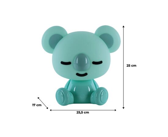 Ночник Kite Светильник LED с аккумулятором Koala, зеленый (K24-491-2-4), изображение 6 Ночник Kite Светильник LED с аккумулятором Koala, зеленый (K24-491-2-4), изображение 6