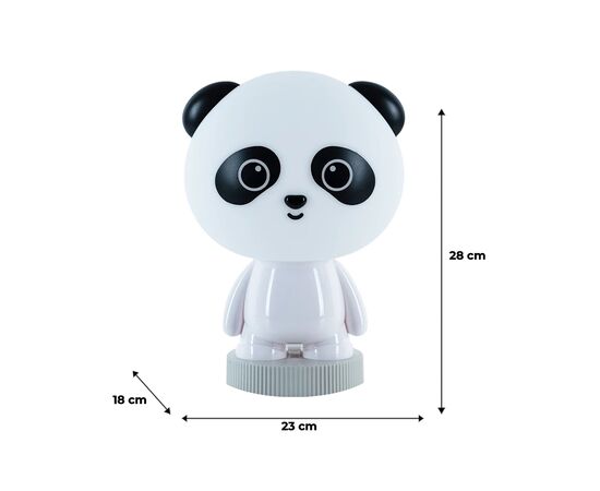 Ночник Kite Светильник LED с аккумулятором Panda, белый (K24-490-3-1), изображение 6 Ночник Kite Светильник LED с аккумулятором Panda, белый (K24-490-3-1), изображение 6