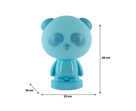 Ночник Kite Светильник LED с аккумулятором Panda, голубой (K24-490-3-3), изображение 6 Ночник Kite Светильник LED с аккумулятором Panda, голубой (K24-490-3-3), изображение 6