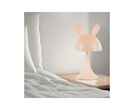 Ночник Kite Светильник LED с аккумулятором Simple Bunny, персиковый (K25-317-1-4), изображение 5 Ночник Kite Светильник LED с аккумулятором Simple Bunny, персиковый (K25-317-1-4), изображение 5