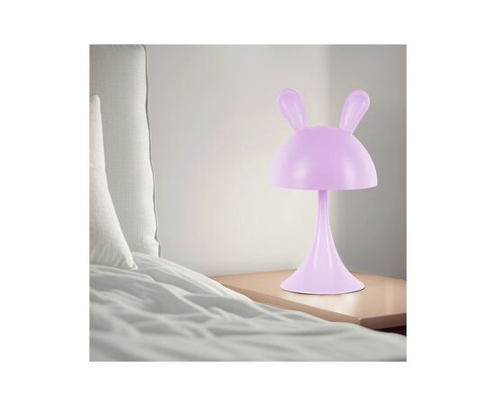 Ночник Kite Светильник LED с аккумулятором Simple Bunny, фиолетовый (K25-317-1-5), изображение 5 Ночник Kite Светильник LED с аккумулятором Simple Bunny, фиолетовый (K25-317-1-5), изображение 5
