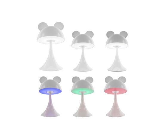 Ночник Kite Светильник LED с аккумулятором Simple Mouse, белый (K25-317-2-1), изображение 4 Ночник Kite Светильник LED с аккумулятором Simple Mouse, белый (K25-317-2-1), изображение 4