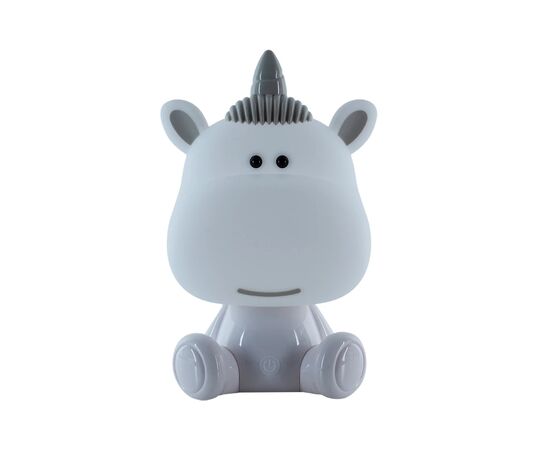 Ночник Kite Светильник LED с аккумулятором Unicorn, белый (K24-491-1-1), изображение 2 Ночник Kite Светильник LED с аккумулятором Unicorn, белый (K24-491-1-1), изображение 2