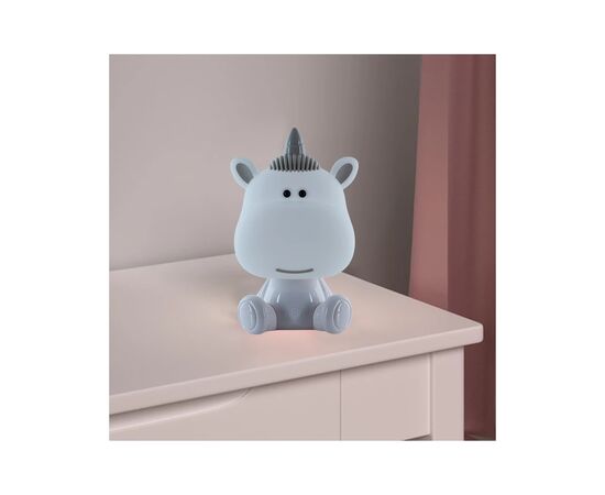 Ночник Kite Светильник LED с аккумулятором Unicorn, белый (K24-491-1-1), изображение 5 Ночник Kite Светильник LED с аккумулятором Unicorn, белый (K24-491-1-1), изображение 5