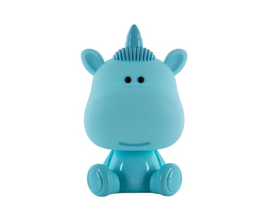 Ночник Kite Светильник LED с аккумулятором Unicorn, голубой (K24-491-1-3), изображение 2 Ночник Kite Светильник LED с аккумулятором Unicorn, голубой (K24-491-1-3), изображение 2