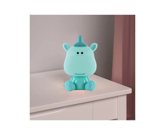 Ночник Kite Светильник LED с аккумулятором Unicorn, зеленый (K24-491-1-4), изображение 5 Ночник Kite Светильник LED с аккумулятором Unicorn, зеленый (K24-491-1-4), изображение 5