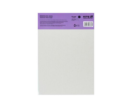 Блокнот Kite Kuromi A5, 50 аркушів, клітинка (HK25-194-2), зображення 2