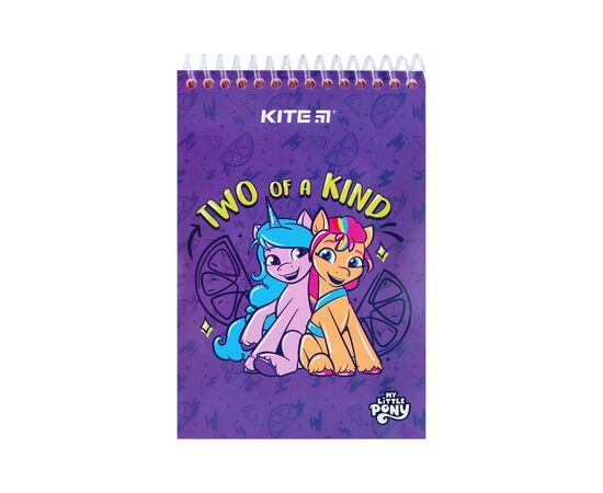 Блокнот Kite на спіралі My Little Pony А6, 48 аркушів, нелінований (LP24-196)