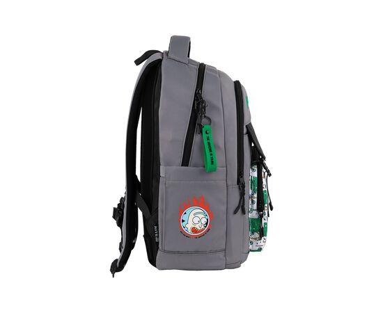 Рюкзак школьный Kite Education teens 2597L Rick & Morty (RM25-2597L), изображение 4 Рюкзак школьный Kite Education teens 2597L Rick & Morty (RM25-2597L), изображение 4