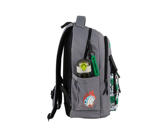 Рюкзак школьный Kite Education teens 2597L Rick & Morty (RM25-2597L), изображение 5 Рюкзак школьный Kite Education teens 2597L Rick & Morty (RM25-2597L), изображение 5