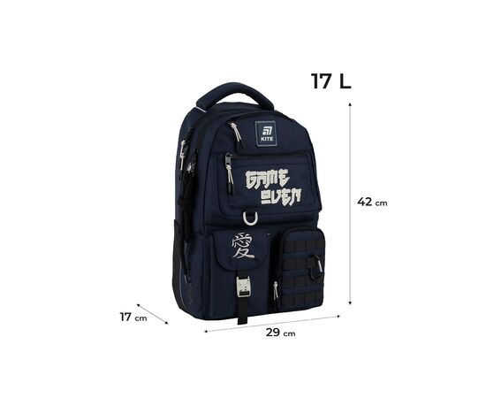 Рюкзак шкільний Kite Education teens 2587M-2 (K25-2587M-2), зображення 2 Рюкзак шкільний Kite Education teens 2587M-2 (K25-2587M-2), зображення 2