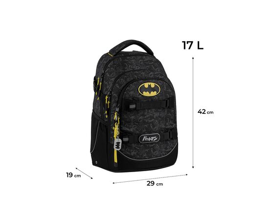 Рюкзак шкільний Kite Education teens 727M DC Batman (DC25-727M), зображення 2 Рюкзак шкільний Kite Education teens 727M DC Batman (DC25-727M), зображення 2
