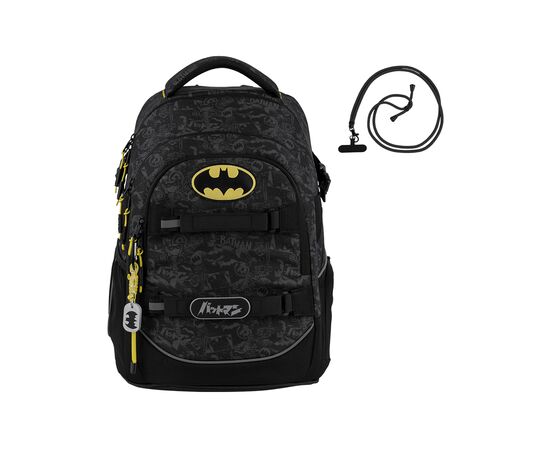 Рюкзак шкільний Kite Education teens 727M DC Batman (DC25-727M), зображення 3 Рюкзак шкільний Kite Education teens 727M DC Batman (DC25-727M), зображення 3