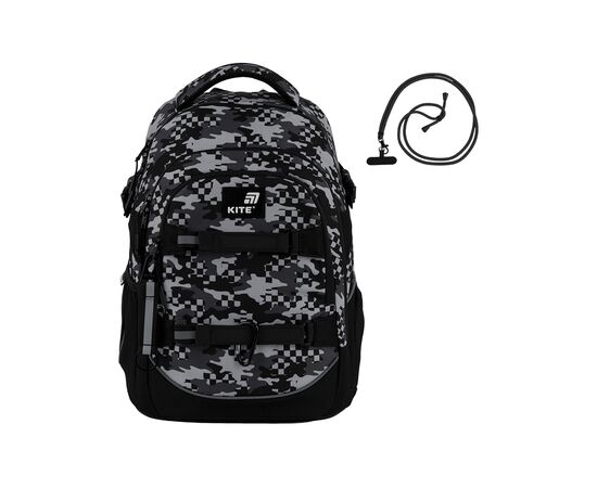 Рюкзак школьный Kite Education teens 727M-1 (K25-727M-1), изображение 3 Рюкзак школьный Kite Education teens 727M-1 (K25-727M-1), изображение 3