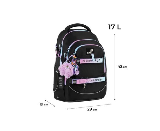 Рюкзак школьный Kite Education teens 727M-2 (K25-727M-2), изображение 2 Рюкзак школьный Kite Education teens 727M-2 (K25-727M-2), изображение 2