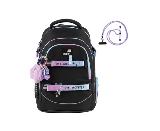 Рюкзак школьный Kite Education teens 727M-2 (K25-727M-2), изображение 3 Рюкзак школьный Kite Education teens 727M-2 (K25-727M-2), изображение 3