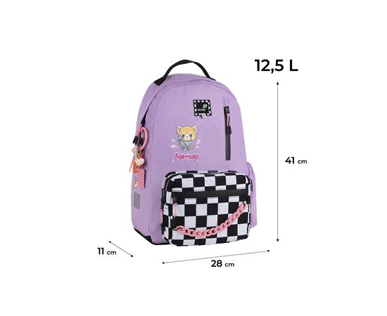 Рюкзак школьный Kite Education teens 949M Aggretsuko (AR25-949M), изображение 2 Рюкзак школьный Kite Education teens 949M Aggretsuko (AR25-949M), изображение 2