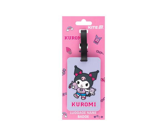 Бейдж Kite на багаж Kuromi (HK25-3004-2), изображение 3 Бейдж Kite на багаж Kuromi (HK25-3004-2), изображение 3