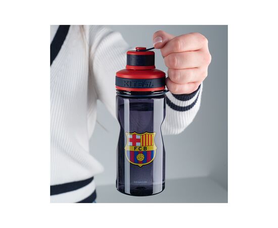 Поильник-непроливайка Kite FC Barcelona 500 мл, синя (BC25-397), изображение 6 Поильник-непроливайка Kite FC Barcelona 500 мл, синя (BC25-397), изображение 6
