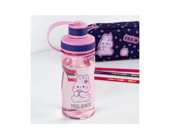 Поїльник-непроливайка Kite Feel Good, 500 мл, лілова (K25-397-2), зображення 5 Поїльник-непроливайка Kite Feel Good, 500 мл, лілова (K25-397-2), зображення 5