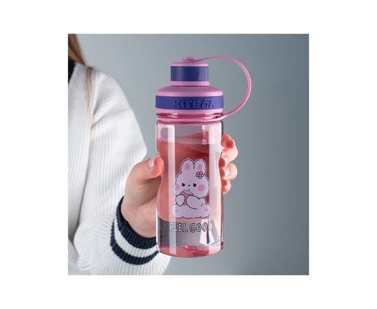 Поїльник-непроливайка Kite Feel Good, 500 мл, лілова (K25-397-2), зображення 7 Поїльник-непроливайка Kite Feel Good, 500 мл, лілова (K25-397-2), зображення 7
