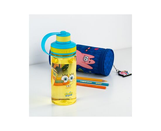 Поильник-непроливайка Kite Sponge Bob, 500 мл, жовта (SB25-397), изображение 4 Поильник-непроливайка Kite Sponge Bob, 500 мл, жовта (SB25-397), изображение 4