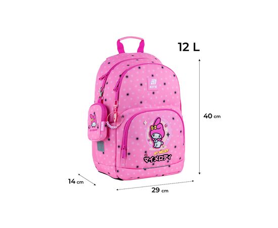 Рюкзак школьный Kite Education 585 HK-2 My Melody (HK25-585M-2), изображение 2 Рюкзак школьный Kite Education 585 HK-2 My Melody (HK25-585M-2), изображение 2