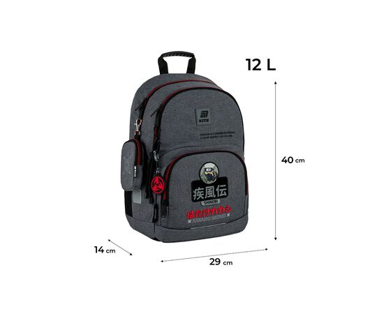 Рюкзак школьный Kite Education 585 Naruto Shippuden (NR25-585M-1), изображение 2