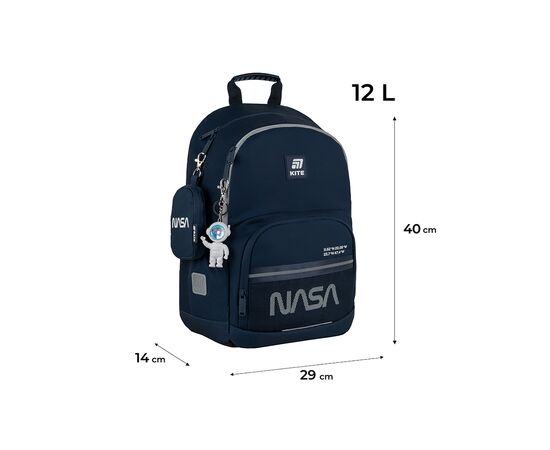 Рюкзак шкільний Kite Education 585 NASA (NS25-585M), зображення 2 Рюкзак шкільний Kite Education 585 NASA (NS25-585M), зображення 2