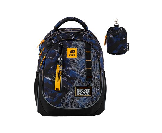 Рюкзак школьный Kite Education 700 Beast Mode (K25-700M-4), изображение 3 Рюкзак школьный Kite Education 700 Beast Mode (K25-700M-4), изображение 3