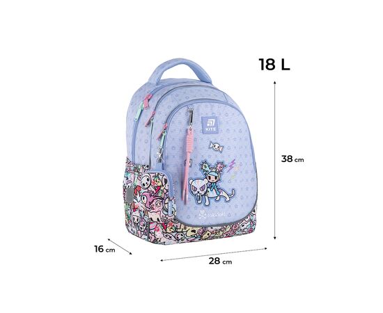 Рюкзак школьный Kite Education 700 Tokidoki (TK25-700M), изображение 2 Рюкзак школьный Kite Education 700 Tokidoki (TK25-700M), изображение 2
