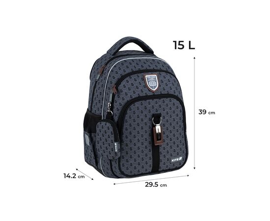 Рюкзак шкільний Kite Education 763M College Line Boy (K25-763M-3), зображення 2 Рюкзак шкільний Kite Education 763M College Line Boy (K25-763M-3), зображення 2
