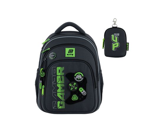 Рюкзак школьный Kite Education 763S Gamer (K25-763S-2), изображение 3 Рюкзак школьный Kite Education 763S Gamer (K25-763S-2), изображение 3