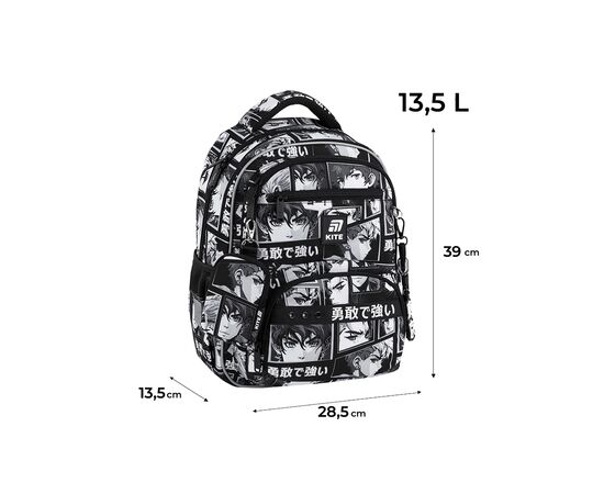 Рюкзак шкільний Kite Education 773 Anime Boy (K25-773M-4), зображення 2 Рюкзак шкільний Kite Education 773 Anime Boy (K25-773M-4), зображення 2