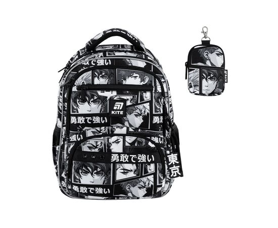 Рюкзак шкільний Kite Education 773 Anime Boy (K25-773M-4), зображення 3 Рюкзак шкільний Kite Education 773 Anime Boy (K25-773M-4), зображення 3
