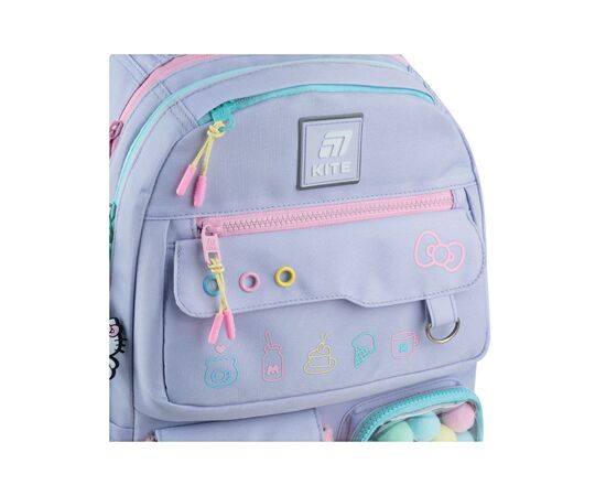 Рюкзак школьный Kite Education teens 2587M Hello Kitty (HK25-2587M), изображение 9 Рюкзак школьный Kite Education teens 2587M Hello Kitty (HK25-2587M), изображение 9