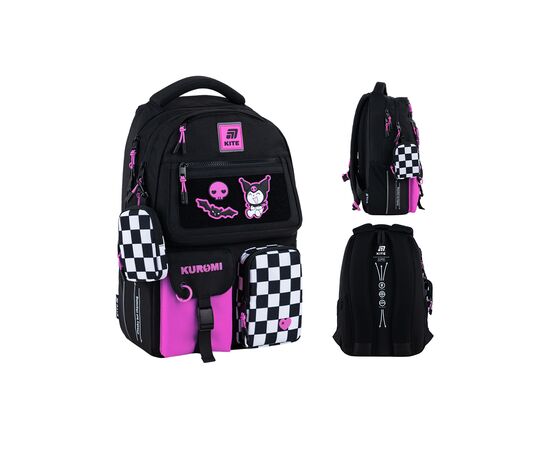 Рюкзак шкільний Kite Education teens 2587M HK-2 Kuromi (HK25-2587M-2)
