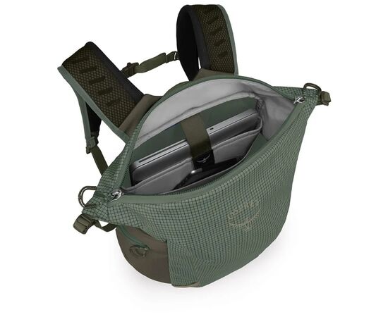 Рюкзак туристический Osprey Transporter Zinch pine leaf/earl grey - O/S - темно-зелений (009.3923), изображение 4 Рюкзак туристический Osprey Transporter Zinch pine leaf/earl grey - O/S - темно-зелений (009.3923), изображение 4