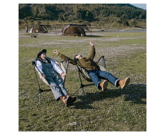 Кресло складное Naturehike качалка NH21JJ004 Темно-зелене (6976023927775), изображение 2 Кресло складное Naturehike качалка NH21JJ004 Темно-зелене (6976023927775), изображение 2