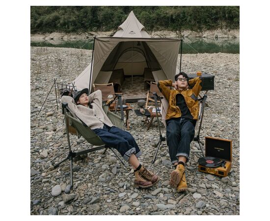 Кресло складное Naturehike качалка NH21JJ004 Темно-зелене (6976023927775), изображение 3 Кресло складное Naturehike качалка NH21JJ004 Темно-зелене (6976023927775), изображение 3