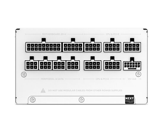 Блок питания NZXT 1200W (PA-2G2BW-EU), изображение 5 Блок питания NZXT 1200W (PA-2G2BW-EU), изображение 5