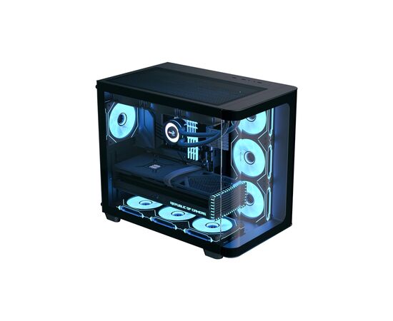 Корпус AeroCool P500C-G-BK-v1 Black (ACCM-PN01043.11), изображение 2 Корпус AeroCool P500C-G-BK-v1 Black (ACCM-PN01043.11), изображение 2