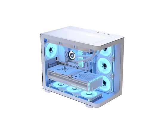 Корпус AeroCool P500C-G-WT-v1 White (ACCM-PN01043.21), изображение 2 Корпус AeroCool P500C-G-WT-v1 White (ACCM-PN01043.21), изображение 2