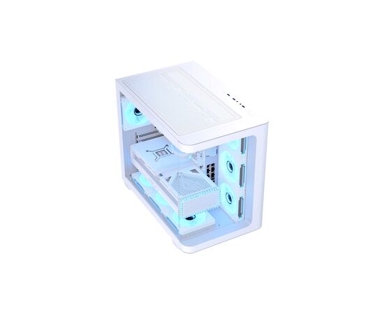 Корпус AeroCool P500C-G-WT-v1 White (ACCM-PN01043.21), изображение 3 Корпус AeroCool P500C-G-WT-v1 White (ACCM-PN01043.21), изображение 3