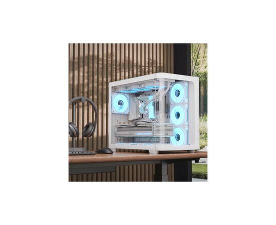 Корпус AeroCool P500C-G-WT-v1 White (ACCM-PN01043.21), изображение 7 Корпус AeroCool P500C-G-WT-v1 White (ACCM-PN01043.21), изображение 7