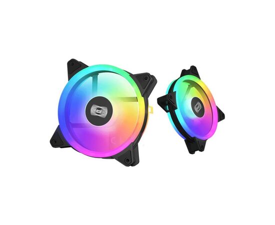 Кулер для корпуса PcCooler F3 T120 ARGB BK 3IN1, изображение 4 Кулер для корпуса PcCooler F3 T120 ARGB BK 3IN1, изображение 4