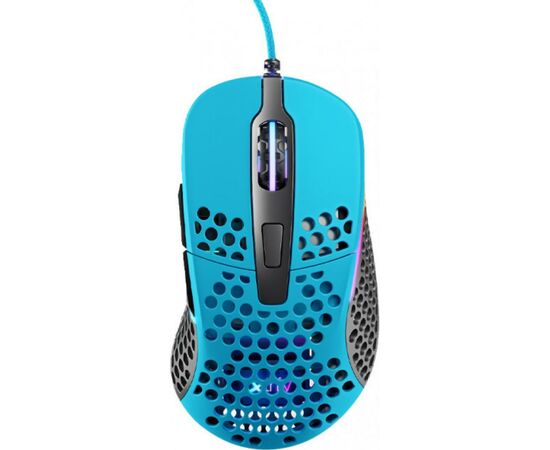 Мышка Xtrfy M4 RGB Miami Blue (XG-M4-RGB-BLUE), изображение 2 Мышка Xtrfy M4 RGB Miami Blue (XG-M4-RGB-BLUE), изображение 2