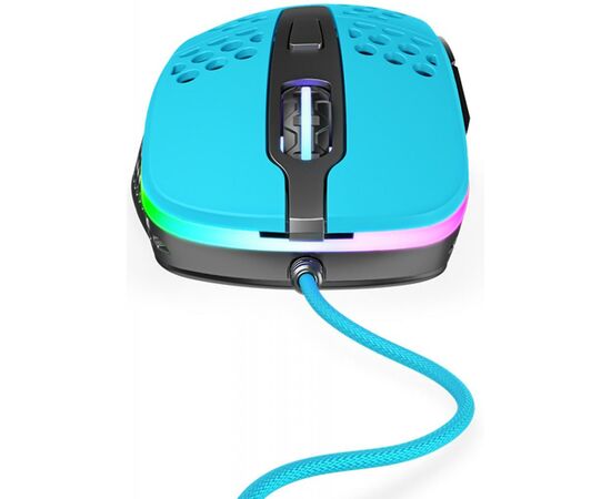 Мышка Xtrfy M4 RGB Miami Blue (XG-M4-RGB-BLUE), изображение 6 Мышка Xtrfy M4 RGB Miami Blue (XG-M4-RGB-BLUE), изображение 6